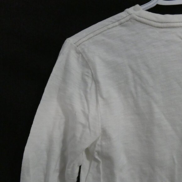 GAP - Kids | large (10) | White Long Sleeve Shirt With Chest Pocket - Picture 11 of 16